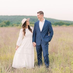 Antonio Melani white eyelet dress